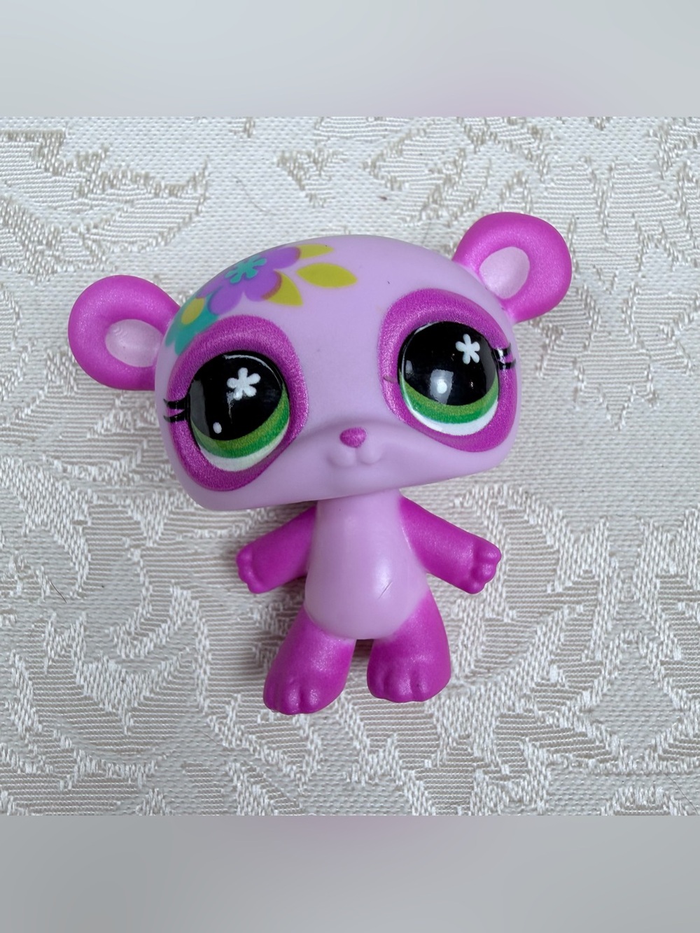 Littlest Pet Shop Floral Panda LPS Gen 7, Series 6, 467 - Cute Collectible